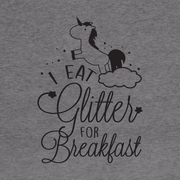 I eat glitter for breakfast by nektarinchen